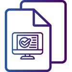 Vulnerability Assessment Brochure Icon